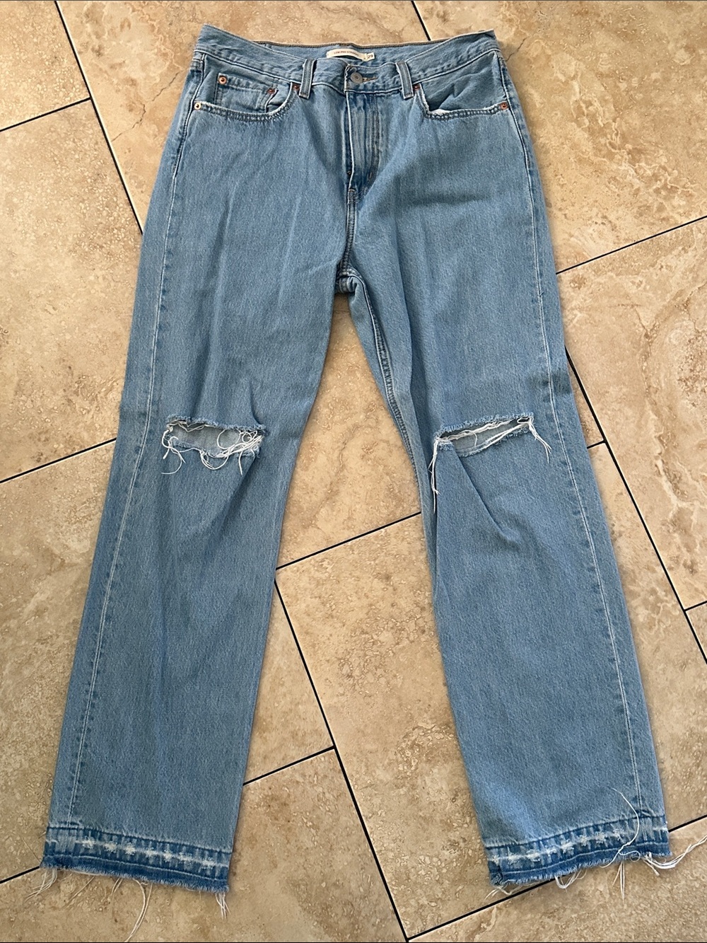 Levi’s Low Pro Straight Jeans